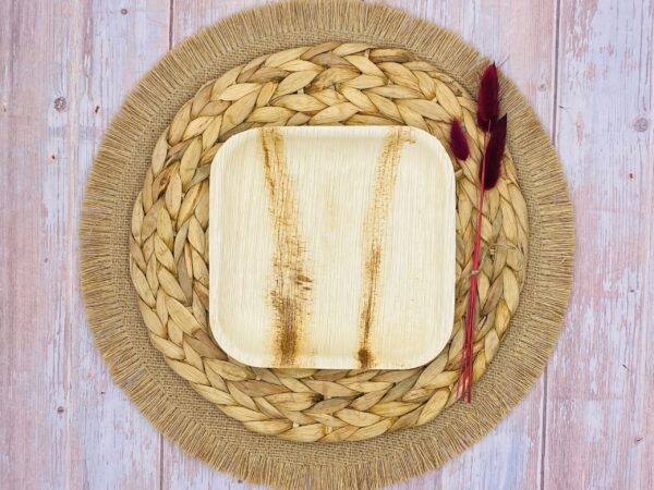 Square Palm Leaf Plate