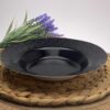Black Round Sugarcane Bowl