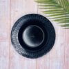 Black Round Sugarcane Bowl