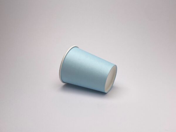 Blue 8oz Compostable Cup