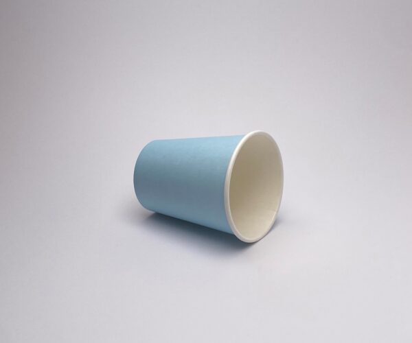 Blue 8oz Compostable Cup