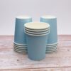 Blue 8oz Compostable Cup