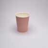 Pink 8oz Compostable Cup