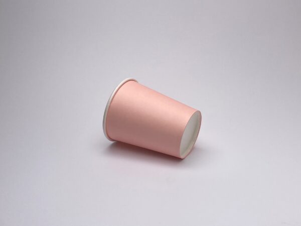 Pink 8oz Compostable Cup
