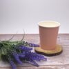 Pink 8oz Compostable Cup