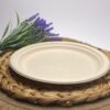 Natural Round Wheat Plate (Medium)