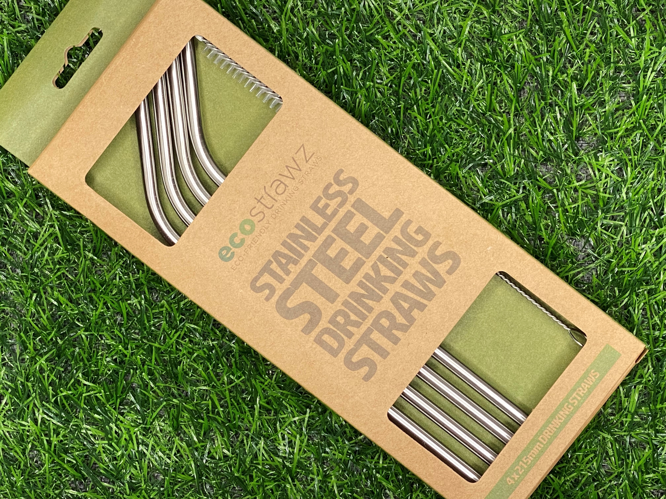 Stainless Steel Angled Straws