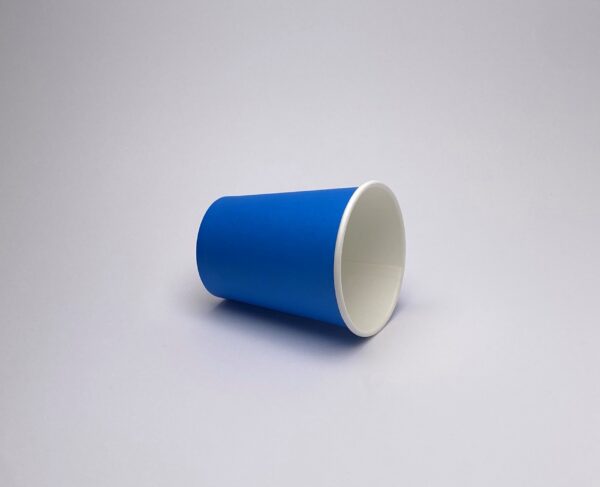 Navy 8oz Compostable Cup