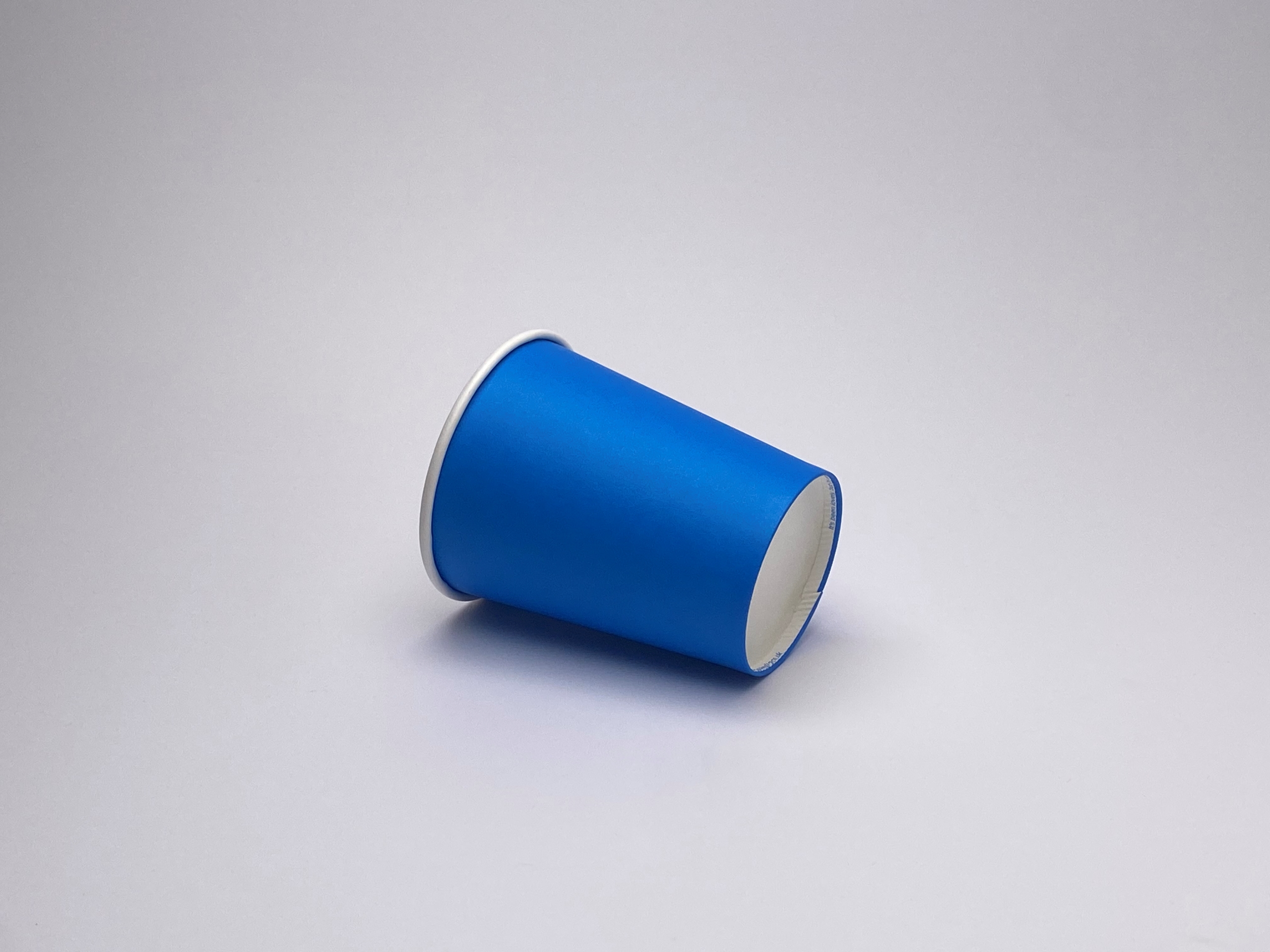 Navy 8oz Compostable Cup