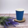 Navy 8oz Compostable Cup