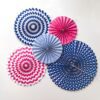 Navy Blue Decorative Rosettes (pack of 3)