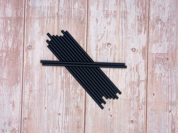Black Paper Straws