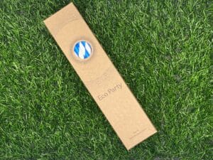 Blue Stripe Paper Straws