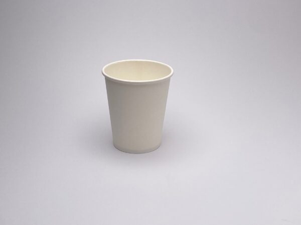 White 8oz Compostable Cup