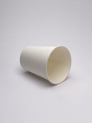 White 8oz Compostable Cup