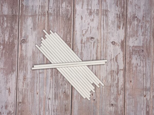 White Paper Straws