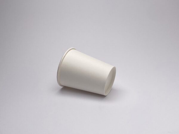 White 8oz Compostable Cup