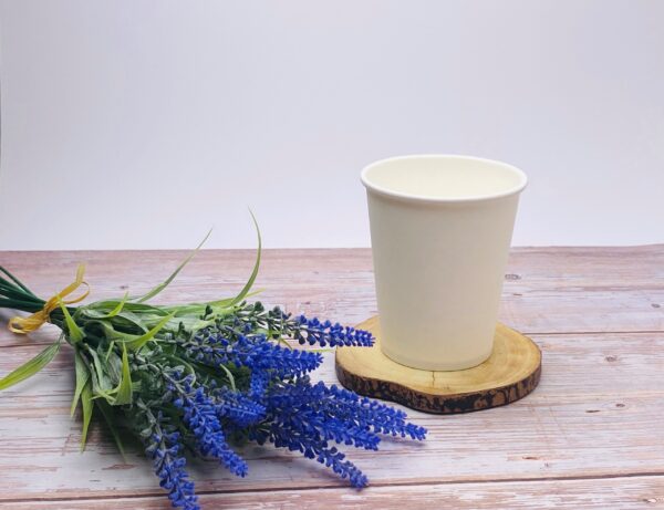 White 8oz Compostable Cup