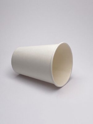 White 12oz Compostable Cup