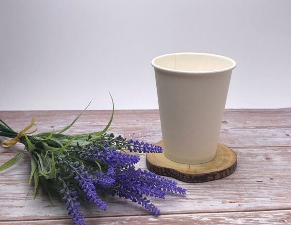 White 12oz Compostable Cup