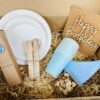 Blue Stripe Paper Straws (pack of 50)