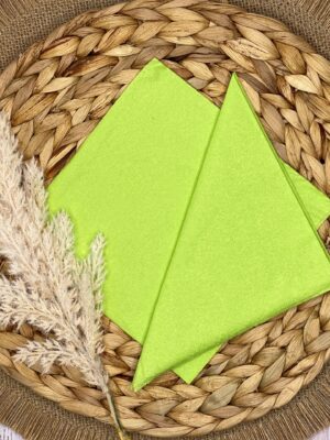 Lime Green Paper Napkins