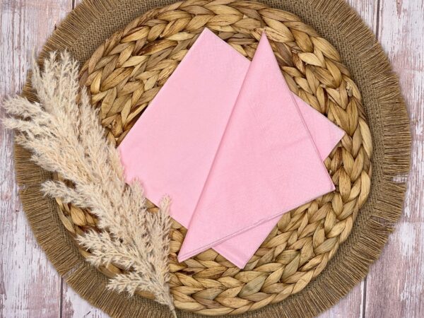 Pink Paper Napkins