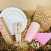 Pink Stripe Paper Straws (pack of 50)