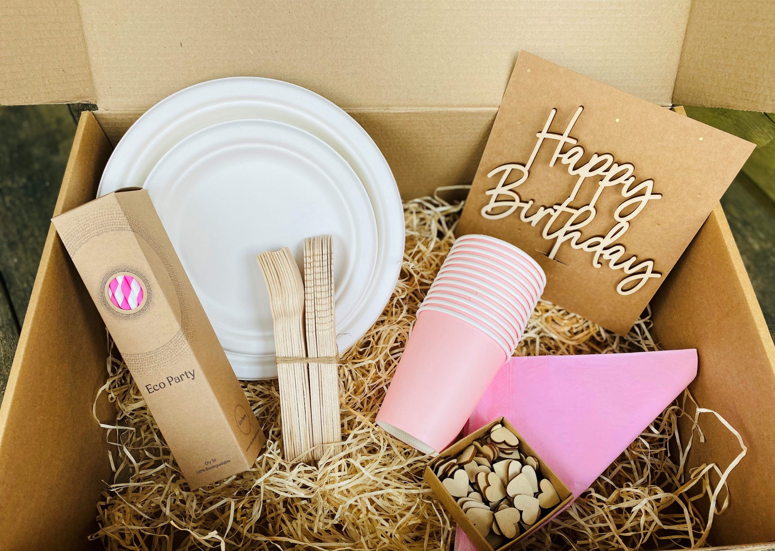 Pink Stripe Paper Straws (pack of 50)